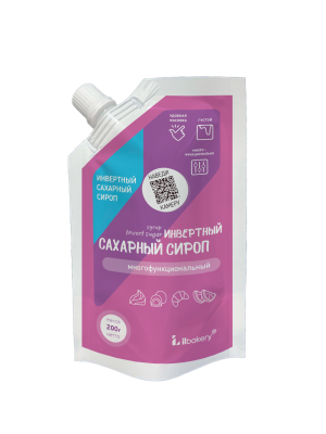 "Инвертный" сахарный сироп без добавления вкусо-ароматических и красящих веществ (200г)